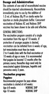 vaccine guidelines