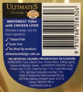 ultimates cat food